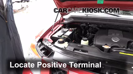 How to Jumpstart a 2009 Nissan Armada SE 5.6L V8 FlexFuel